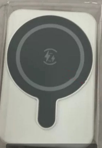 LoomTech™ Mini Magnetic Power Bank 5000mAh – Fast Wireless Charging Portable Battery for iPhone & More