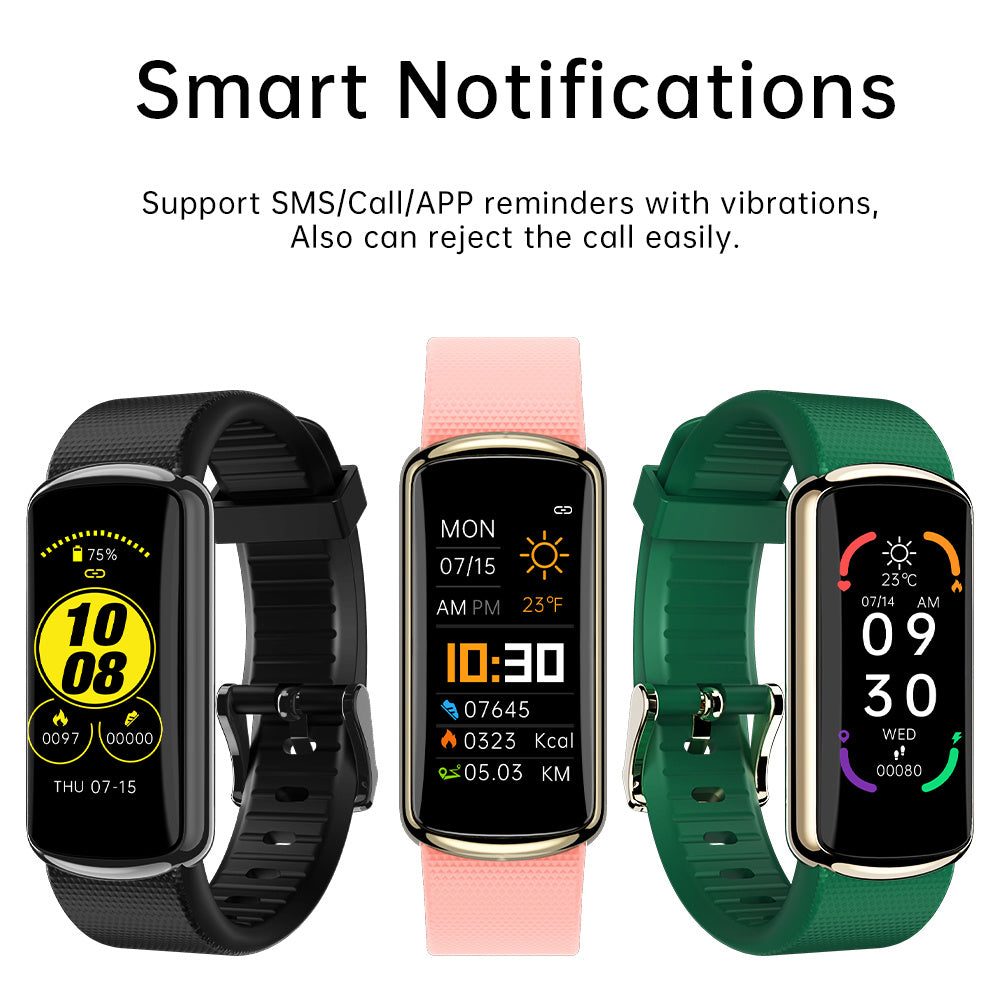 LoomTech ActiveStyle™ — Fashion Sports Smartwatch for Men & Women | Bluetooth 5.0, Color Display, USB Charging, IP68 Waterproof