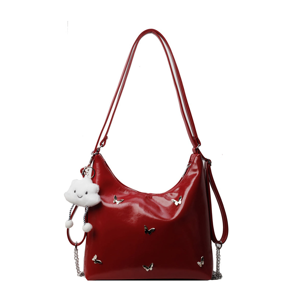 LoomTech™ Women’s Designer Hobo Handbag – Large PU Leather Crossbody & Shoulder Bag with Adjustable Strap
