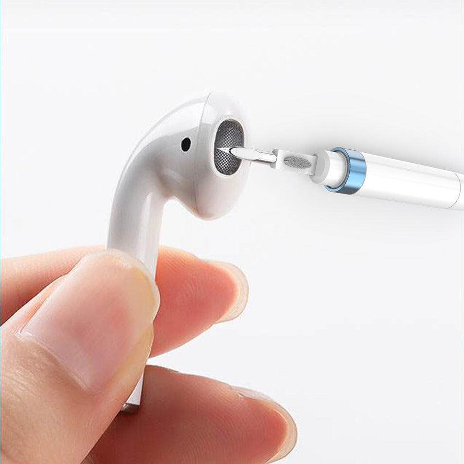 LoomTech™ 3-in-1 Headphone Cleaning Pen – Earbud, Keyboard & Device Cleaning Brush Kit
