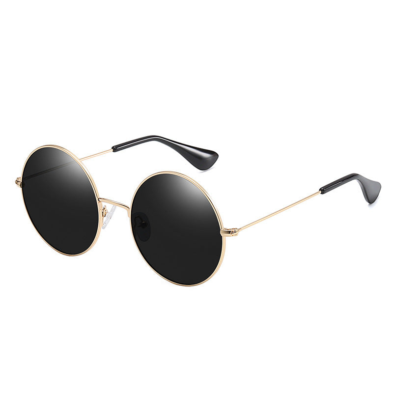 LoomTech™ Retro Polarized Sunglasses – Metal Frame UV400 Protection for Men & Women