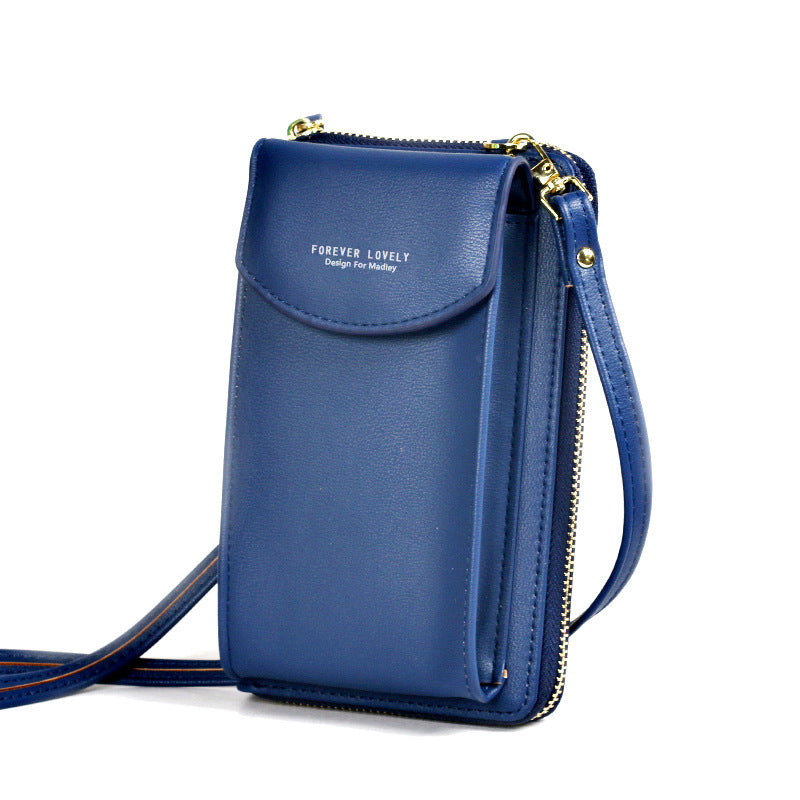 LoomTech™ PU Leather Crossbody Handbag – Smart, Stylish, and Functional