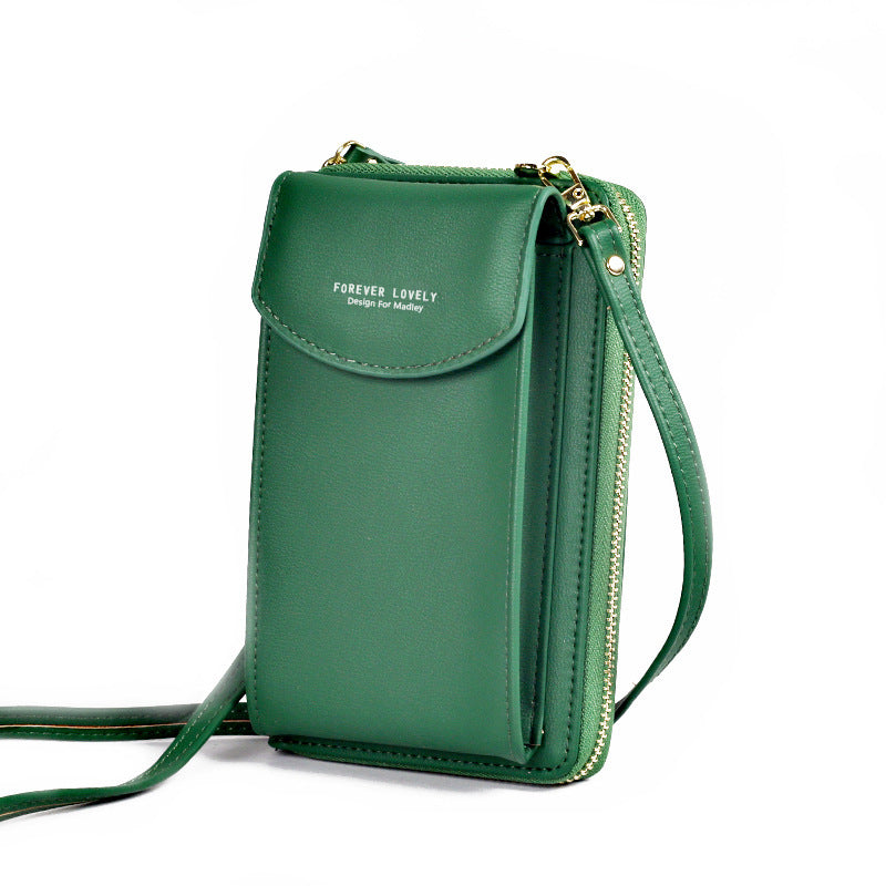 LoomTech™ PU Leather Crossbody Handbag – Smart, Stylish, and Functional