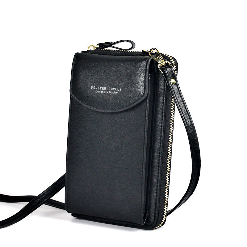 LoomTech™ PU Leather Crossbody Handbag – Smart, Stylish, and Functional