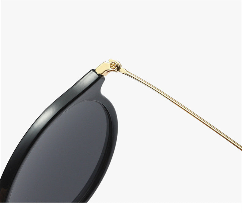 LoomTech™ Round Metal Sunglasses – Unisex UV400 HD Lens Eyewear for Men & Women