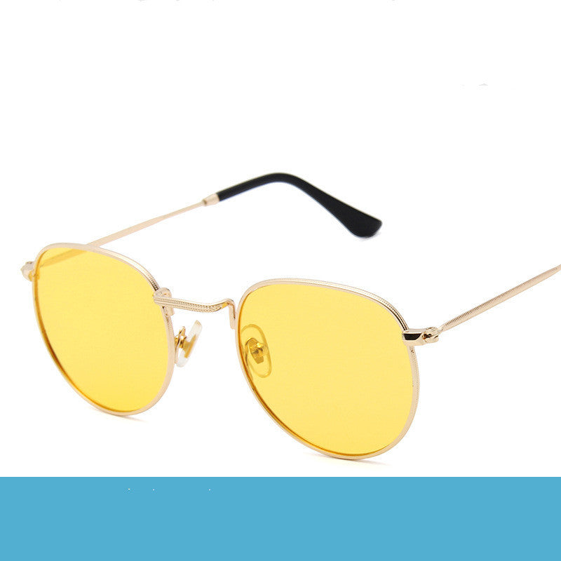 LoomTech™ Polarized Vintage Sunglasses – Unisex Metal Frame UV-Protective Eyewear