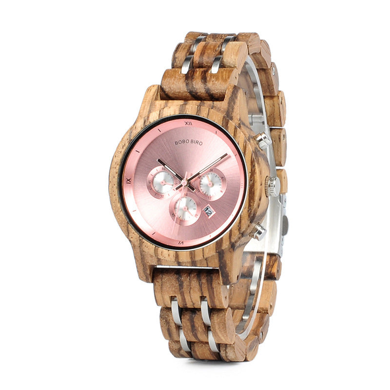 LoomTech TimberTime™ — Men’s Wooden Watch for Business & Casual Style | Handcrafted Eco-Luxury Timepiece