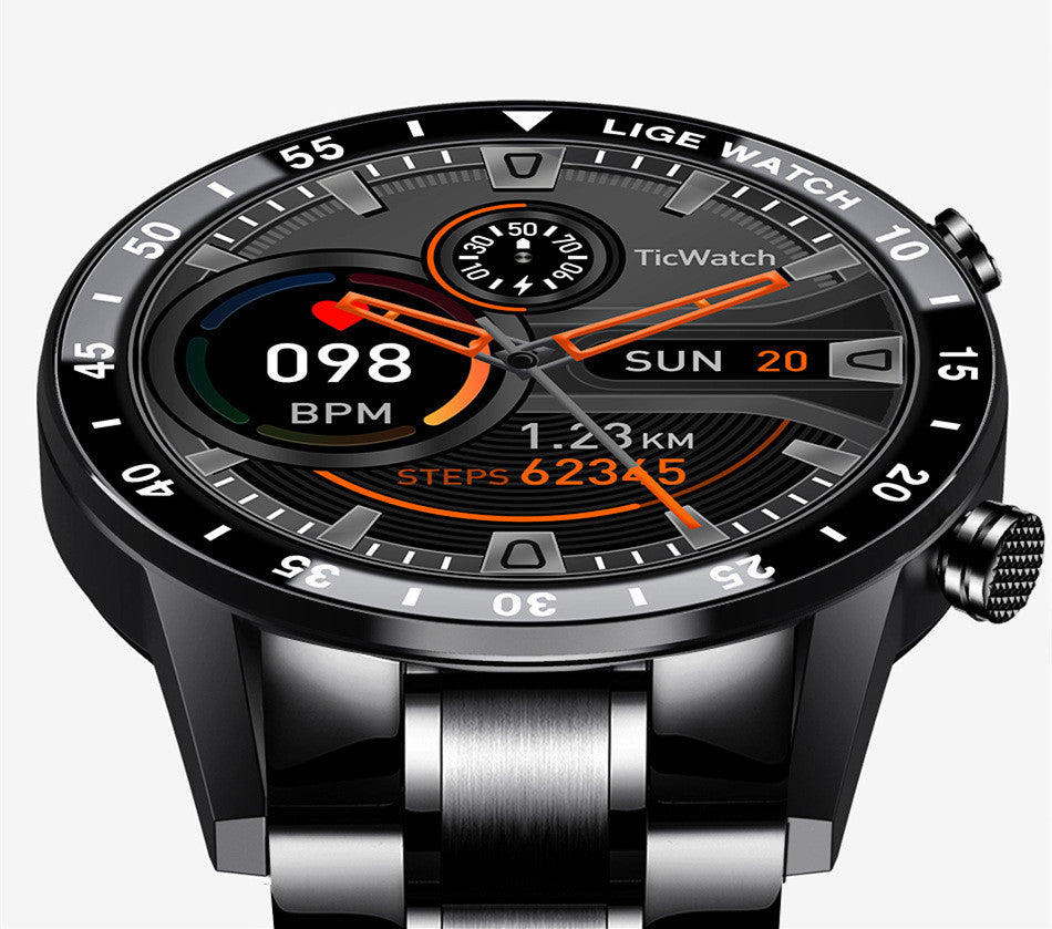 LoomTech BW0189™ — Multifunctional Smartwatch with Bluetooth Calling, Fitness Tracking, Heart Rate & Blood Pressure Monitor (30M Waterproof)