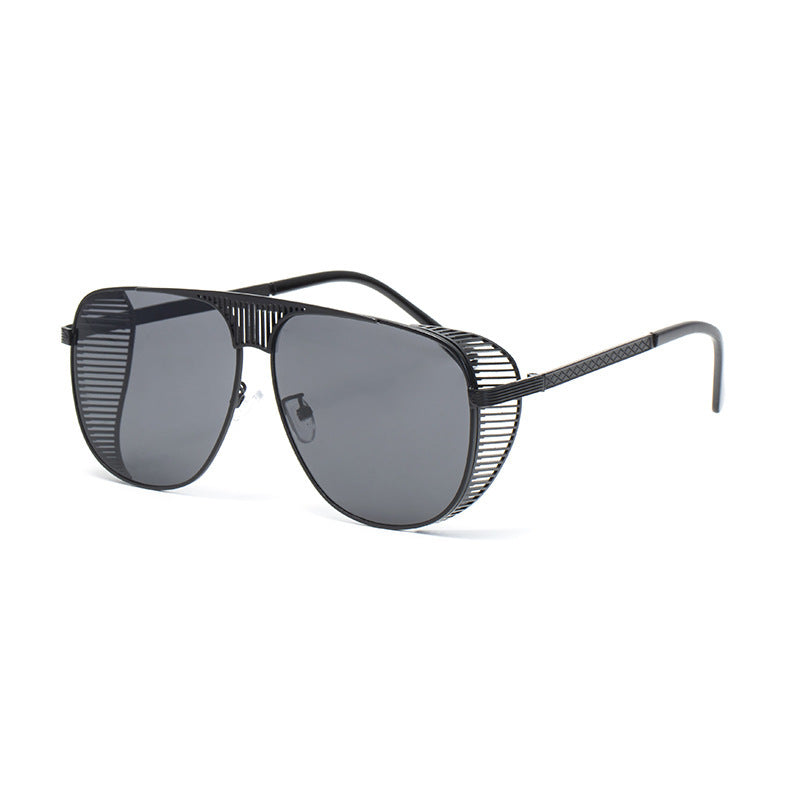 LoomTech™ Hollow Frame Sunglasses – UV400 Metal Fashion Eyewear for Men & Women (Model 2063)