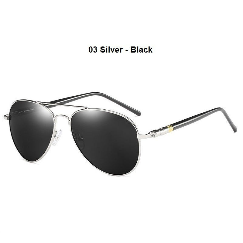 LoomTech™ Unisex Polarized Sunglasses – Metal Frame UV400 Protective Eyewear for Men & Women