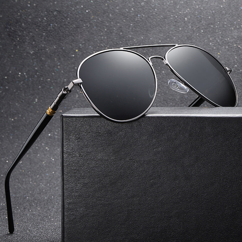 LoomTech™ Unisex Polarized Sunglasses – Metal Frame UV400 Protective Eyewear for Men & Women