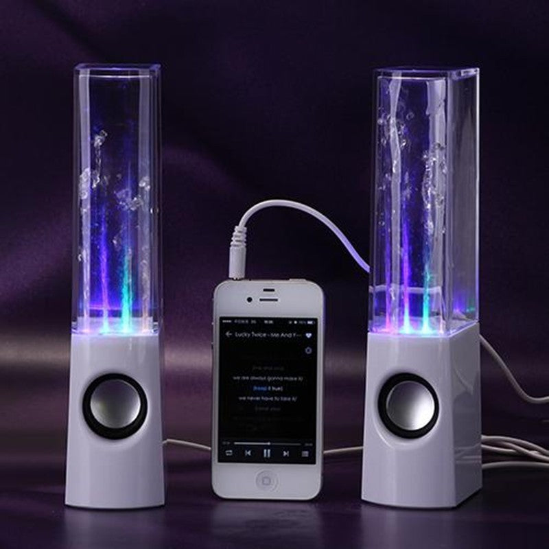 LoomTech™ Wireless Dancing Water Speaker – LED Light Fountain Subwoofer for Home & Party
