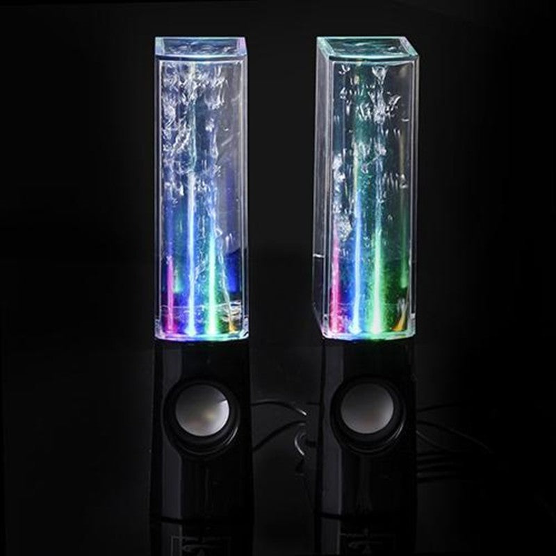 LoomTech™ Wireless Dancing Water Speaker – LED Light Fountain Subwoofer for Home & Party