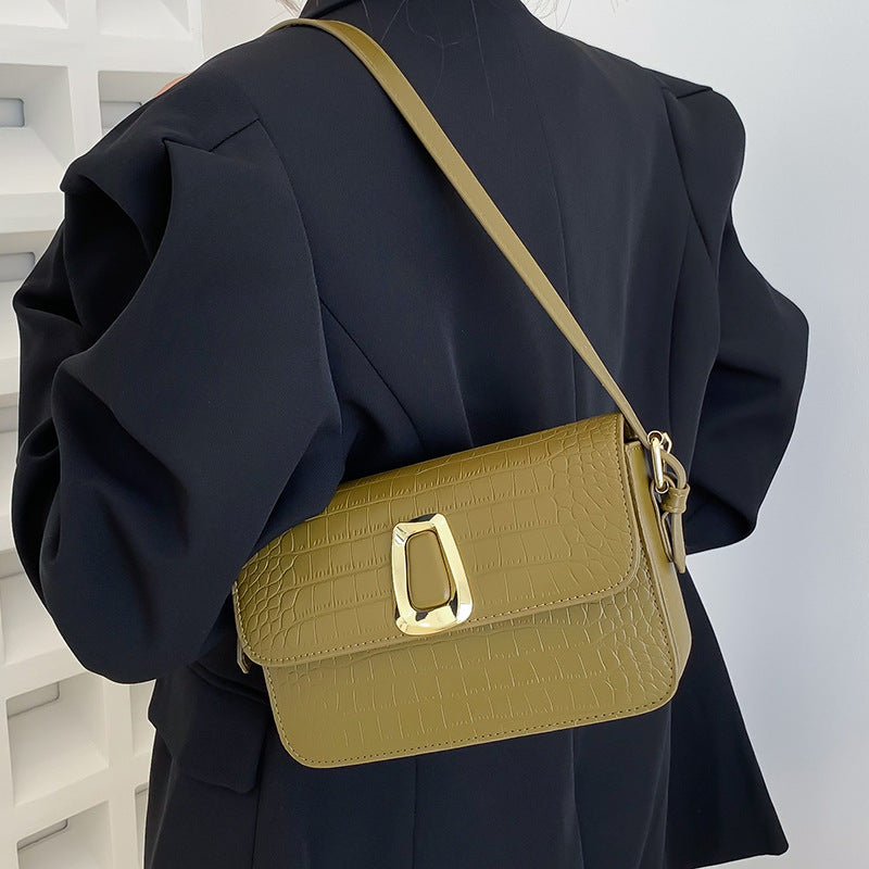 LoomTech™ Winter Trend Crossbody Handbag – Modern PU Leather Shoulder Bag for Women