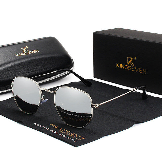 LoomTech™ Classic Retro Round Sunglasses – UV400 Fashion Eyewear for Men