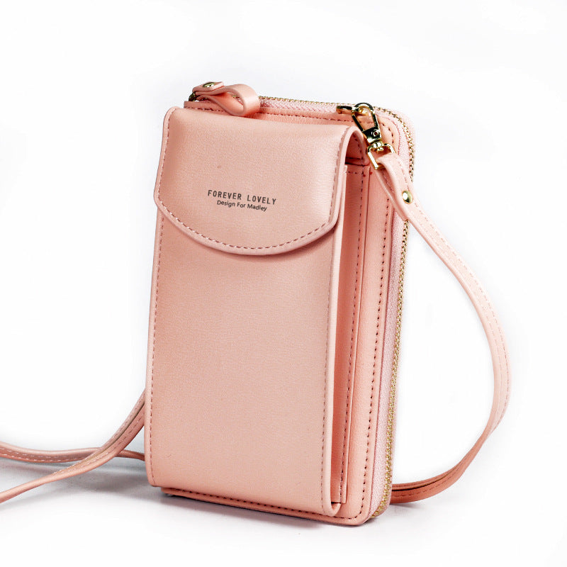 LoomTech™ PU Leather Crossbody Handbag – Smart, Stylish, and Functional