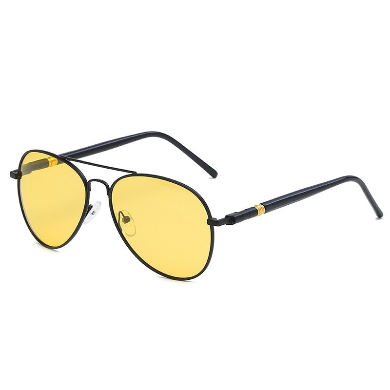LoomTech™ Unisex Polarized Sunglasses – Metal Frame UV400 Protective Eyewear for Men & Women