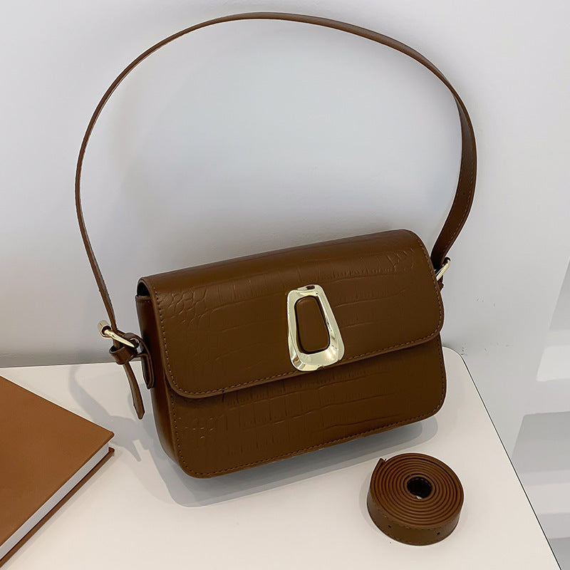 LoomTech™ Winter Trend Crossbody Handbag – Modern PU Leather Shoulder Bag for Women