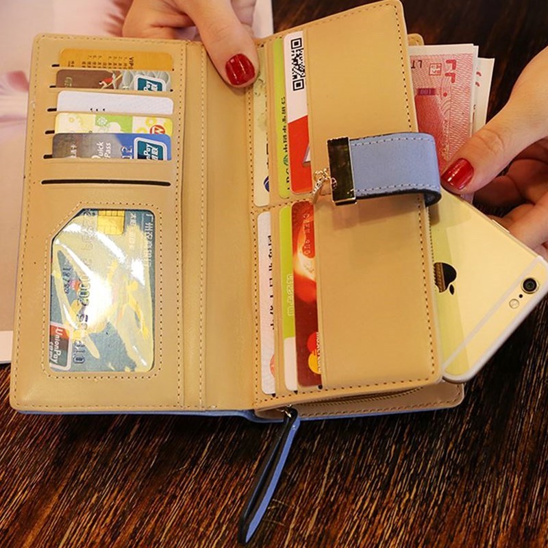 LoomTech™ Women’s Non-Woven Wallet – Large Capacity Purse & Party Handbag