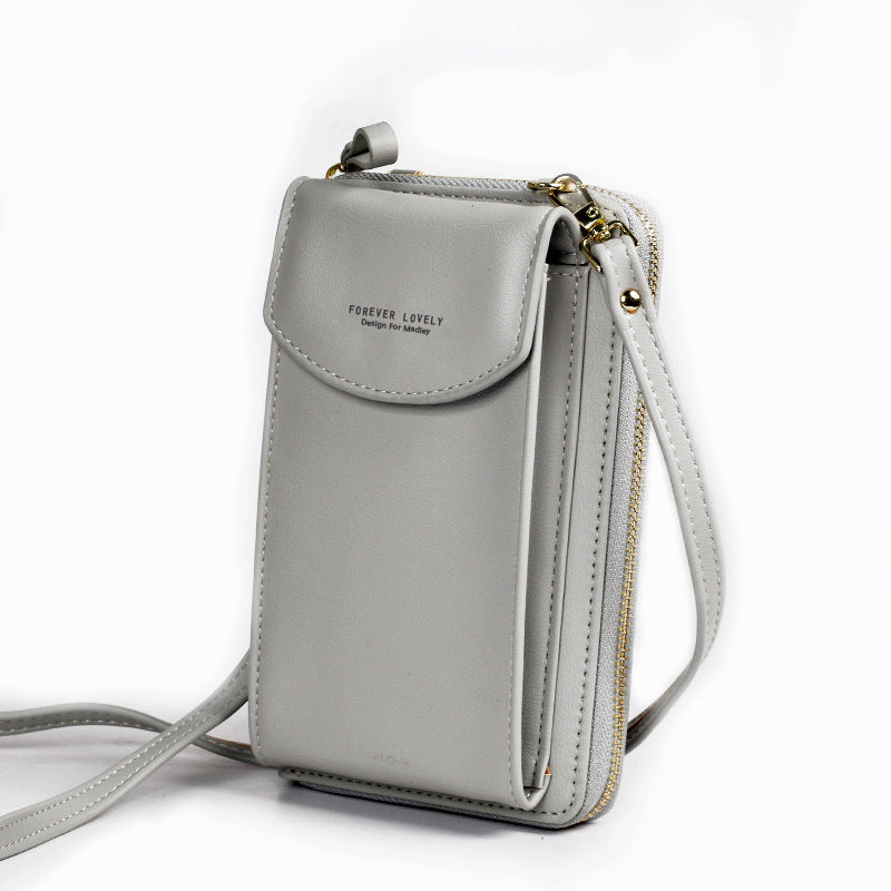 LoomTech™ PU Leather Crossbody Handbag – Smart, Stylish, and Functional