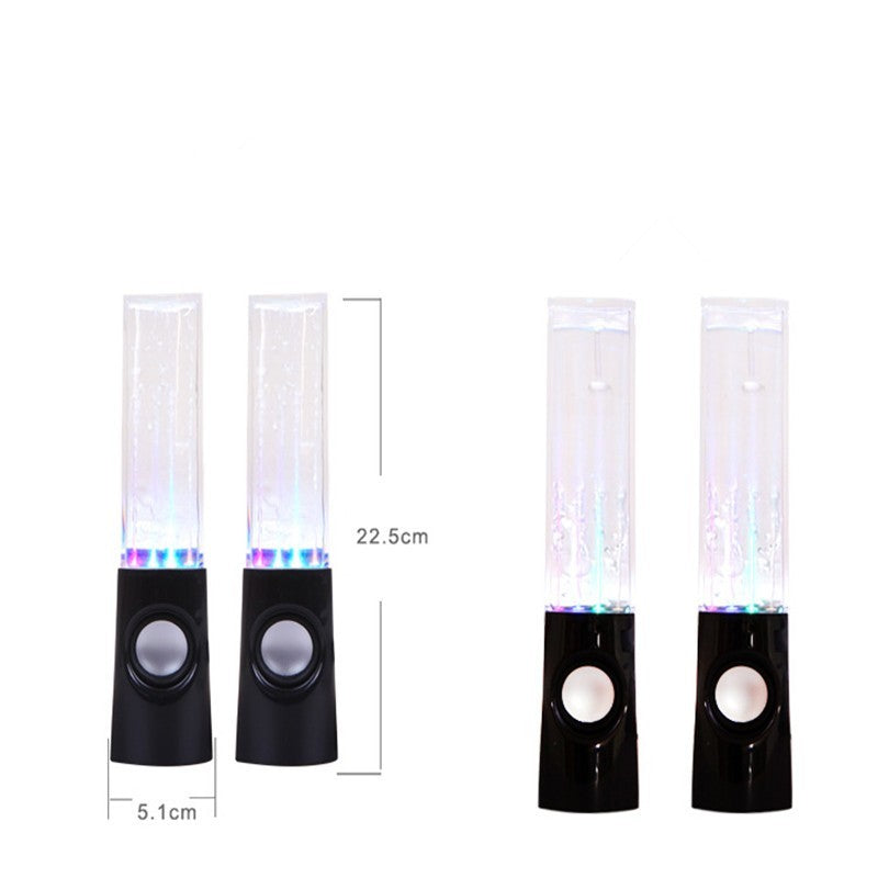 LoomTech™ Wireless Dancing Water Speaker – LED Light Fountain Subwoofer for Home & Party