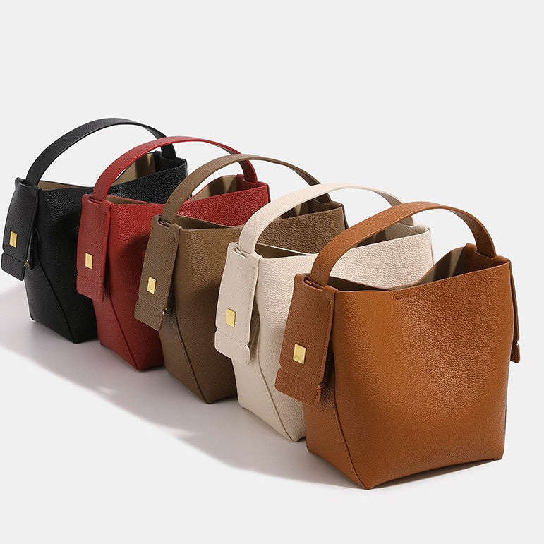 LoomTech™ Vintage Commuter Crossbody Bag – Luxury PU Leather Small Shoulder Handbag for Women