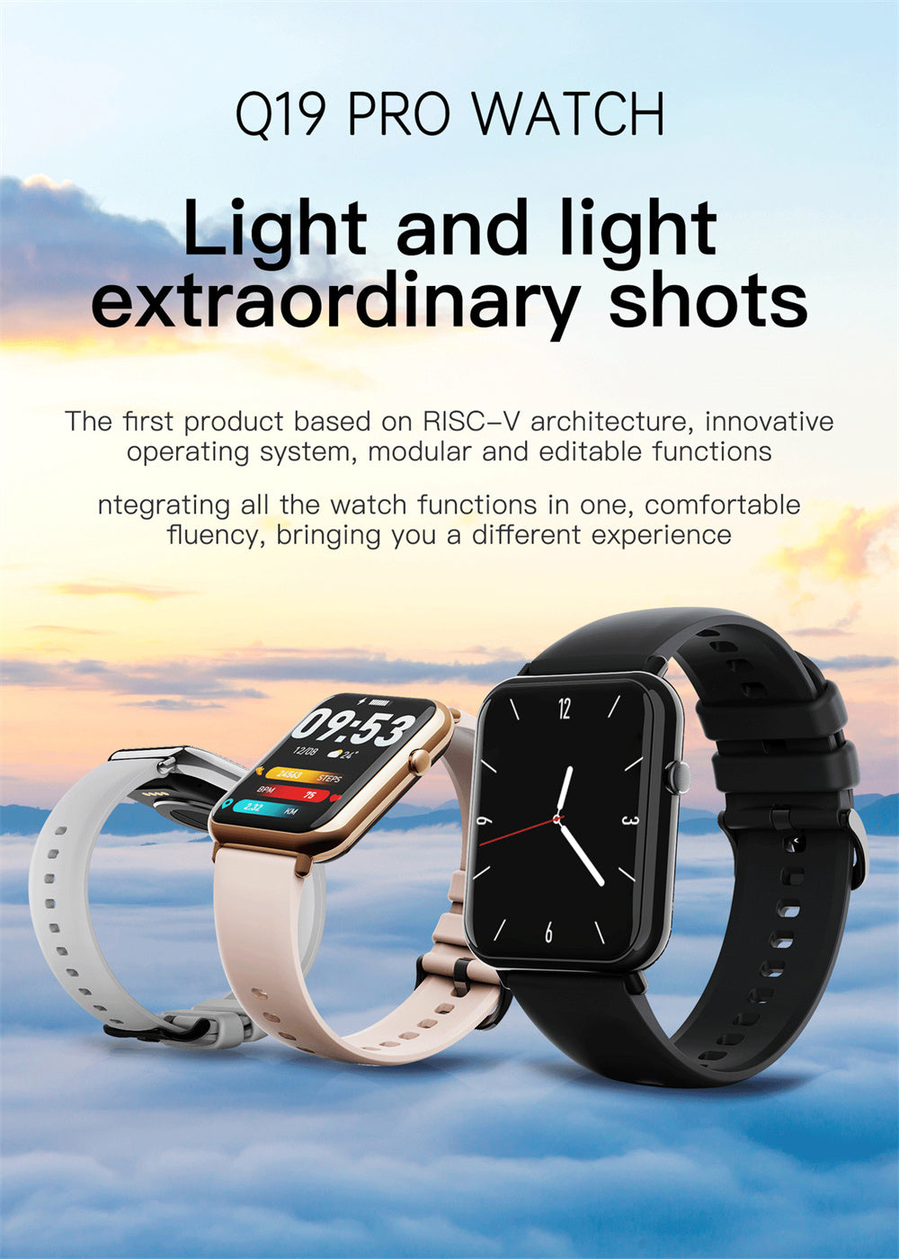 LoomTech AquaCore™ — Smart Waterproof Watch with Full-Touch Display, Bluetooth 5.2 & Long Battery Life (IP67)