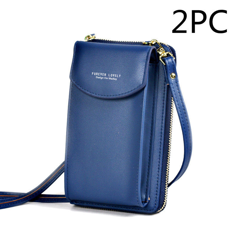 LoomTech™ PU Leather Crossbody Handbag – Smart, Stylish, and Functional
