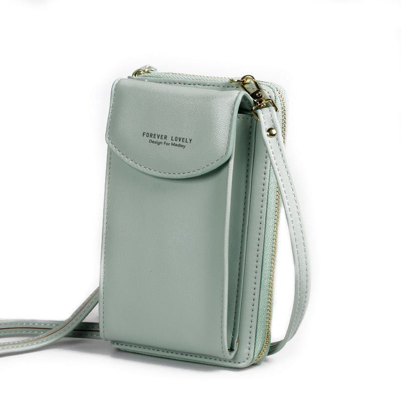 LoomTech™ PU Leather Crossbody Handbag – Smart, Stylish, and Functional