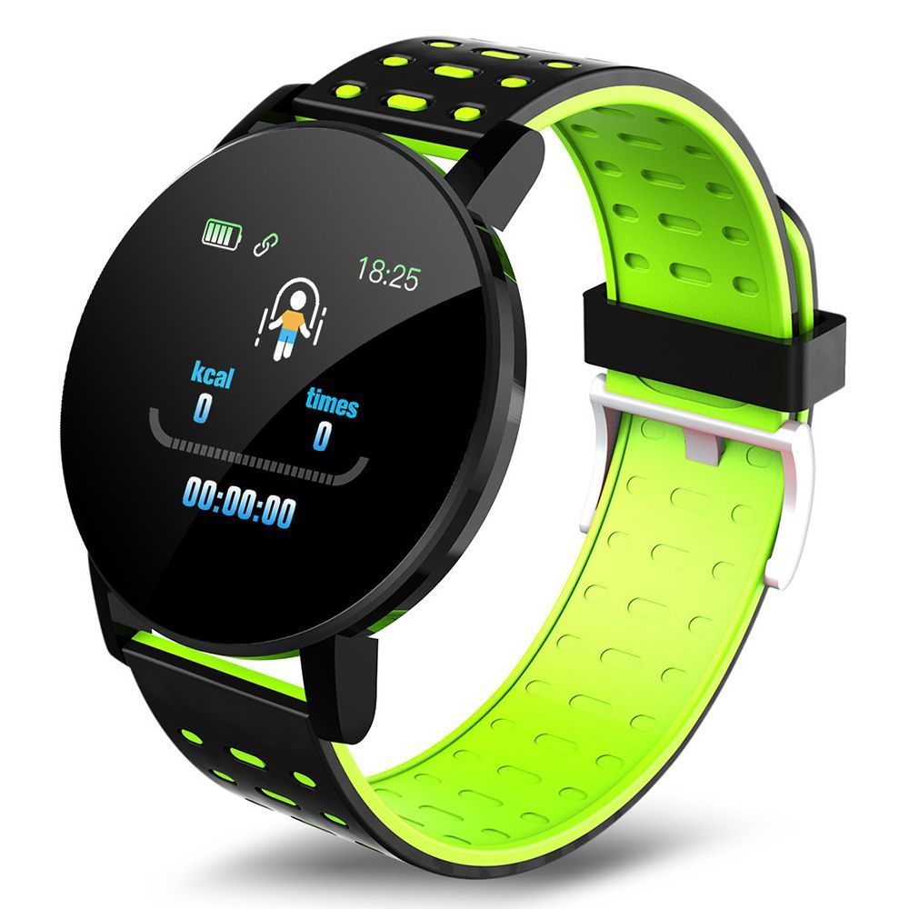 LoomTech 119 Plus™ — Bluetooth Smartwatch with Heart Rate Monitor, Vibration Alerts & 7-Day Battery Life