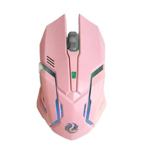 LoomTech™ T1 Wireless Gaming Mouse – Silent Rechargeable Mouse with Wireless Charging & Ergonomic Design