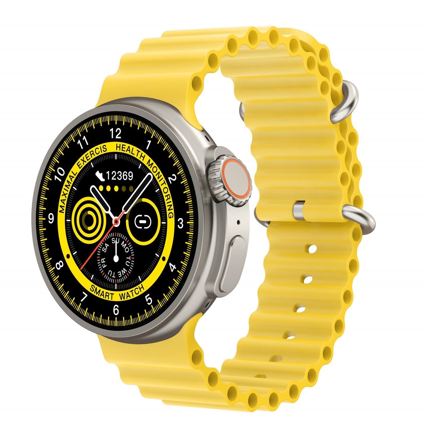 LoomTech K9 Pro™ — NFC Smartwatch with 1.39” HD Round Display, Wireless Charging, Bluetooth Calling & Offline Payment
