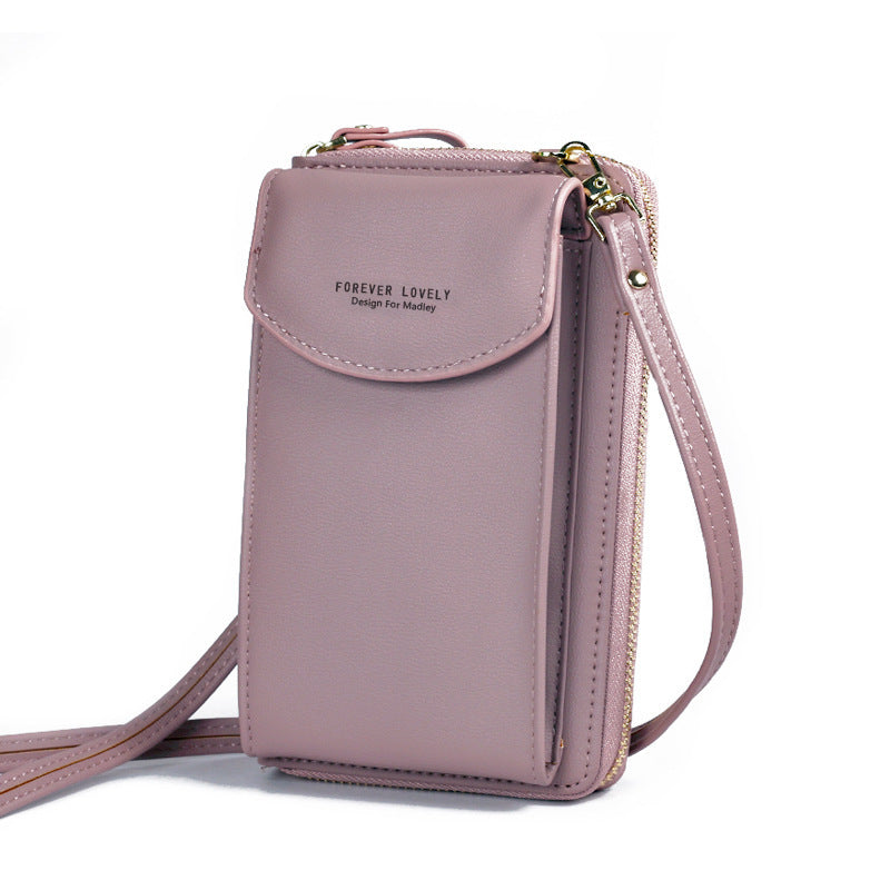 LoomTech™ PU Leather Crossbody Handbag – Smart, Stylish, and Functional