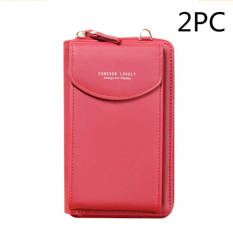 LoomTech™ PU Leather Crossbody Handbag – Smart, Stylish, and Functional