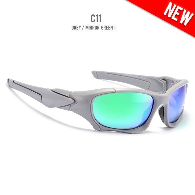 LoomTech™ Vintage Pilot Sunglasses – Unisex Polarized TAC Lens UV400 Sport Eyewear