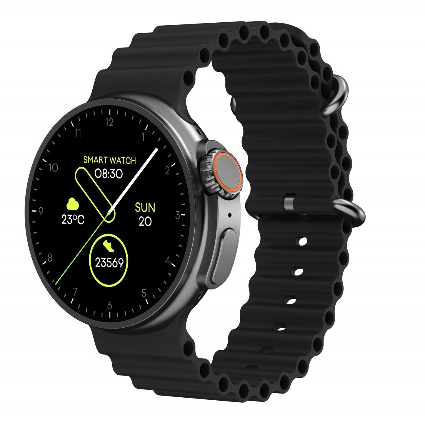 LoomTech K9 Pro™ — NFC Smartwatch with 1.39” HD Round Display, Wireless Charging, Bluetooth Calling & Offline Payment