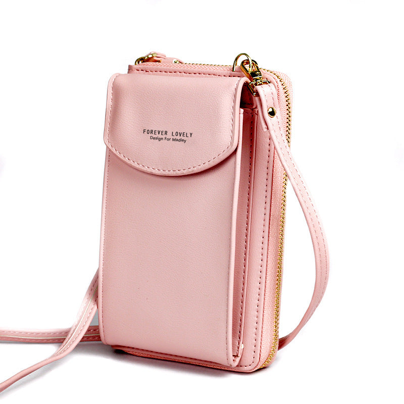 LoomTech™ PU Leather Crossbody Handbag – Smart, Stylish, and Functional