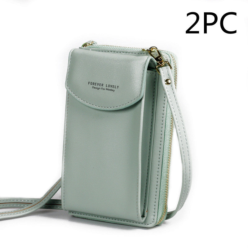 LoomTech™ PU Leather Crossbody Handbag – Smart, Stylish, and Functional