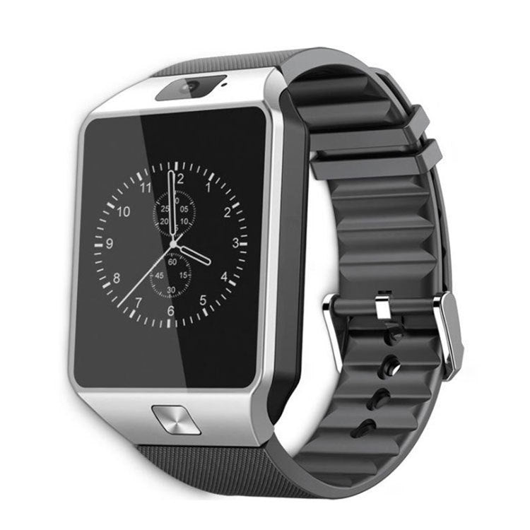 LoomTech DZ09™ — Smart Sports Watch with SIM Card & Camera | Bluetooth Calls, Fitness Tracking, Music, and Social Apps
