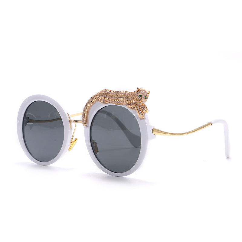 LoomTech™ Alloy Round Sunglasses – Unisex UV400 Fashion Eyewear for Men & Women