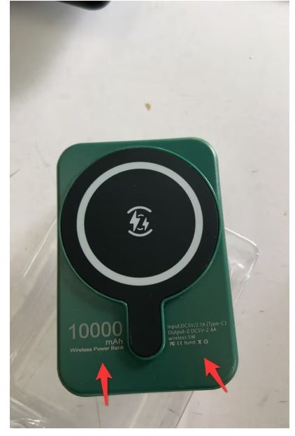 LoomTech™ Mini Magnetic Power Bank 5000mAh – Fast Wireless Charging Portable Battery for iPhone & More