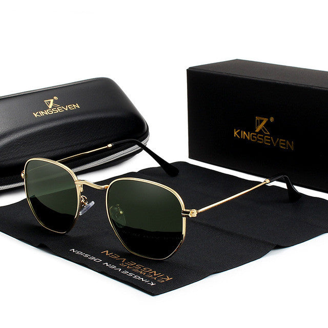 LoomTech™ Classic Retro Round Sunglasses – UV400 Fashion Eyewear for Men