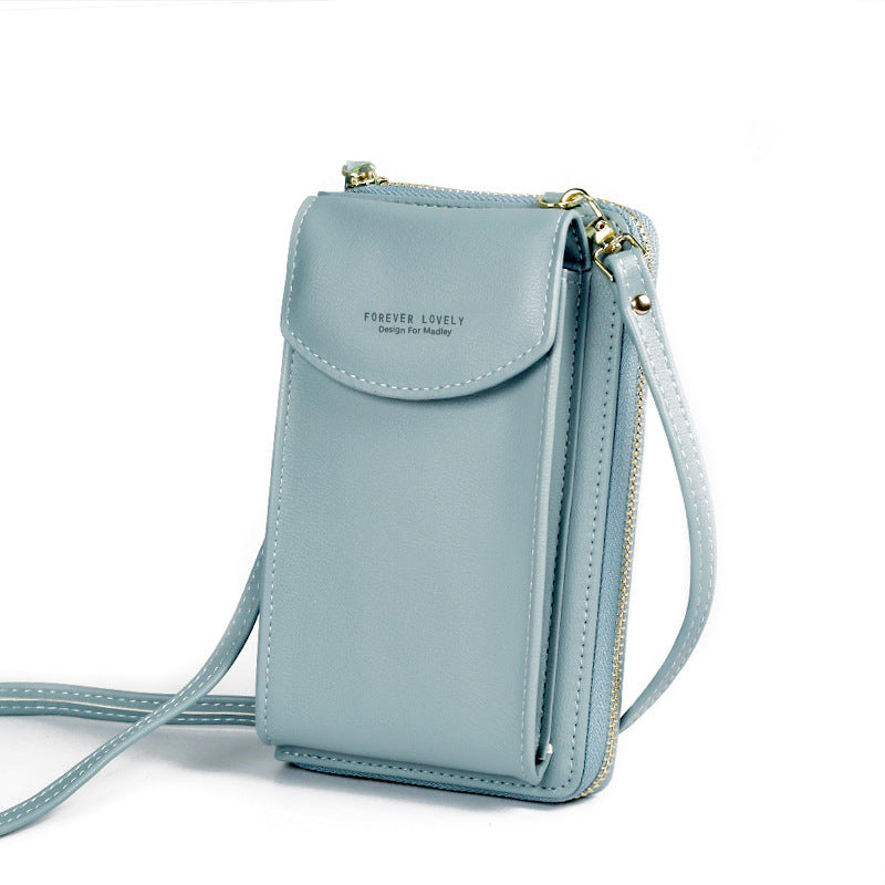 LoomTech™ PU Leather Crossbody Handbag – Smart, Stylish, and Functional