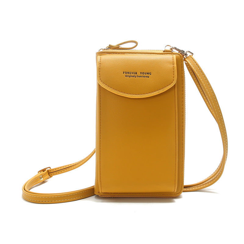 LoomTech™ PU Leather Crossbody Handbag – Smart, Stylish, and Functional