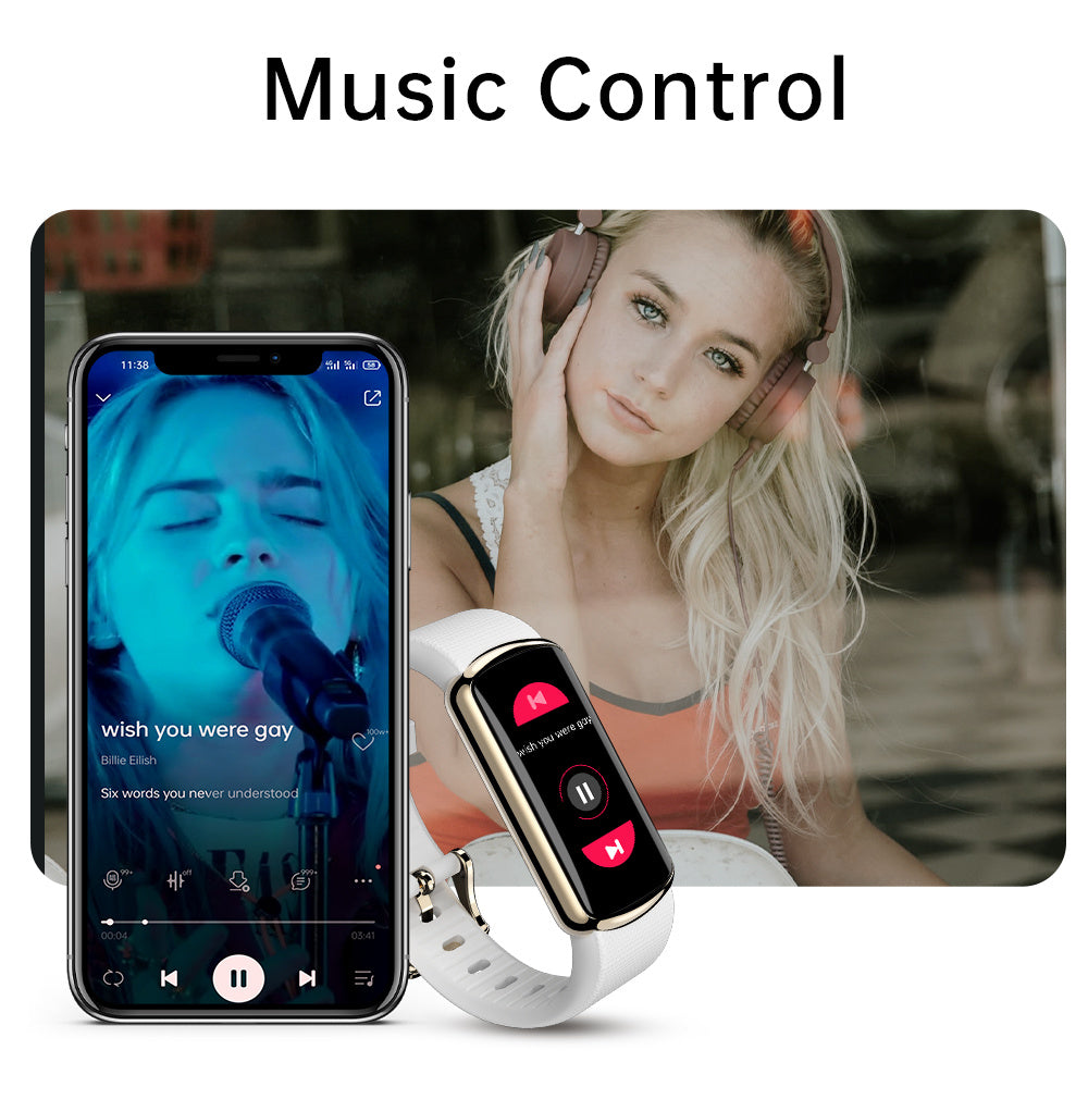LoomTech ActiveStyle™ — Fashion Sports Smartwatch for Men & Women | Bluetooth 5.0, Color Display, USB Charging, IP68 Waterproof
