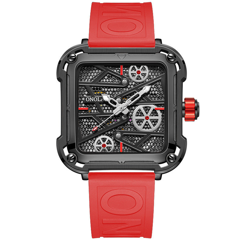 LoomTech ChronoEdge™ — Men’s Mechanical Watch | 44mm Stainless Steel Design, 30M Waterproof, Automatic Precision Movement