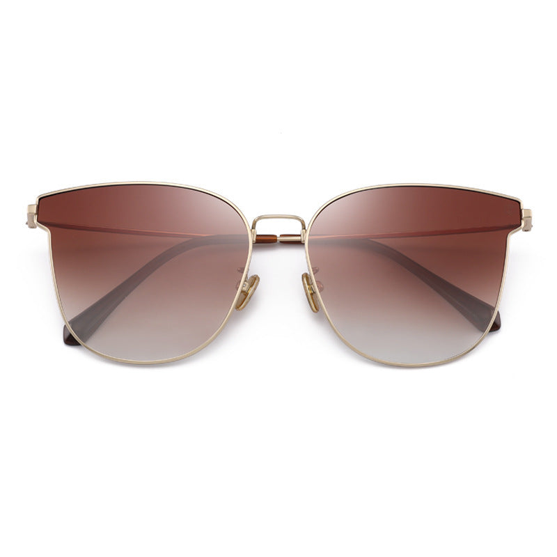 LoomTech™ Polarized Titanium Sunglasses – Anti-UV Butterfly Frame Eyewear for Men & Women