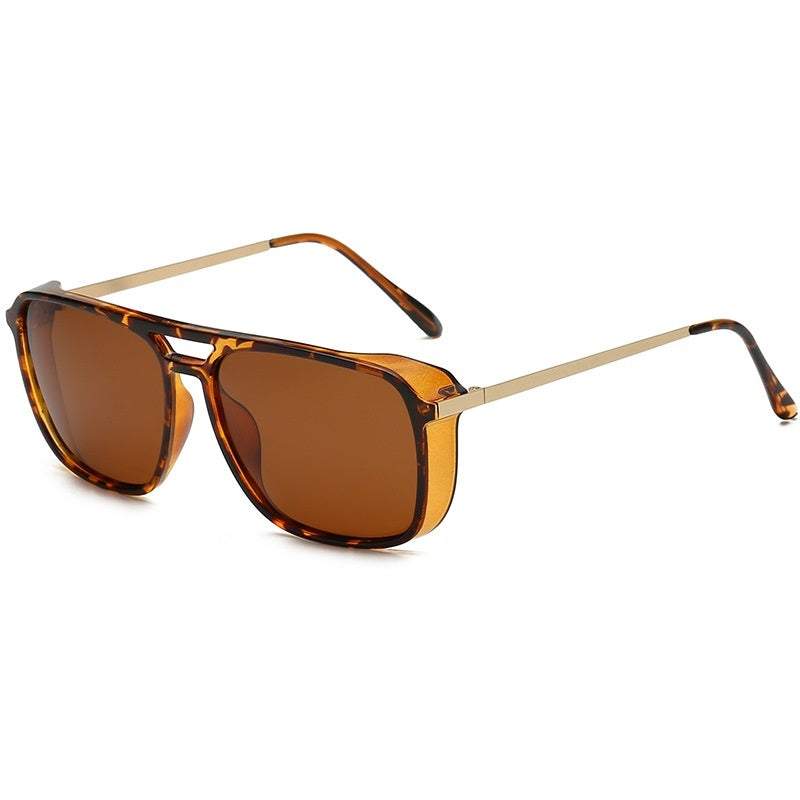 LoomTech™ Punk Classic Polarized Sunglasses – Unisex UV400 TAC Lens Eyewear for Travel & Driving