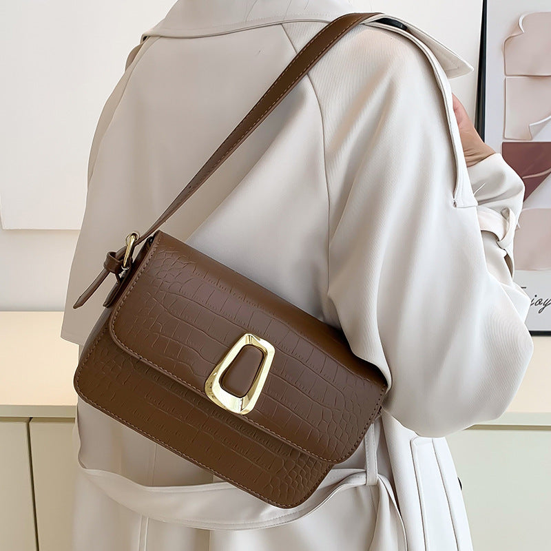 LoomTech™ Winter Trend Crossbody Handbag – Modern PU Leather Shoulder Bag for Women