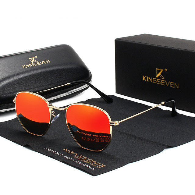 LoomTech™ Classic Retro Round Sunglasses – UV400 Fashion Eyewear for Men